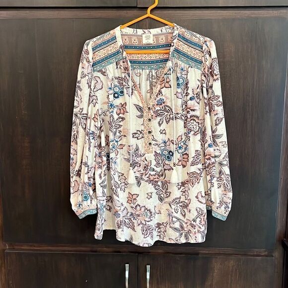 Good Hart By Matilda Jane Whitney Blouse Medium - Picture 2 of 8